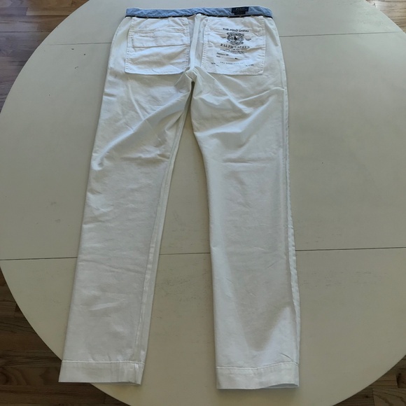 NWT RALPH LAUREN WHITE CHINOS 32 x 32 - Picture 5 of 12